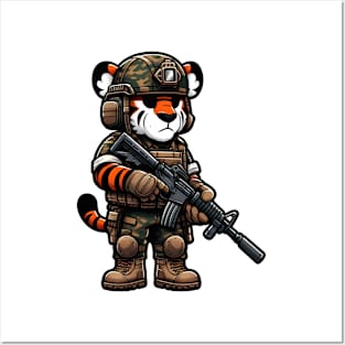 Tactical Tiger Posters and Art